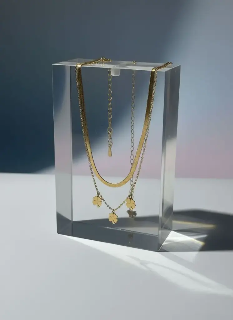 DOUBLE GOLD CHAIN