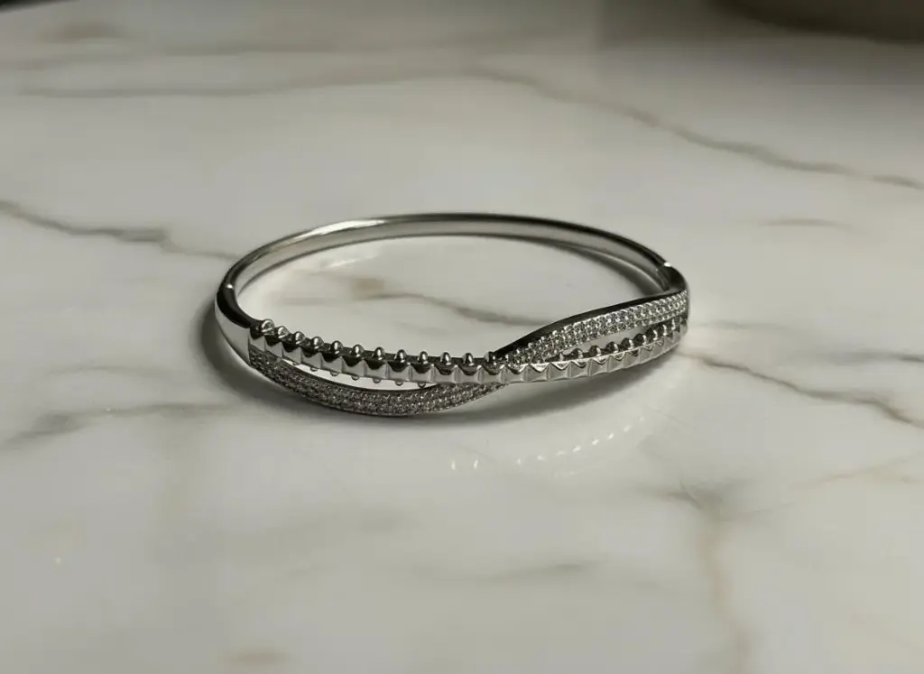 SILVER TWISTED